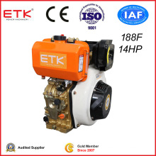 14HP/3600rpm Single Cylinder Air-Cooled Diesel Engine (Marine Manual Pulley Accepted)